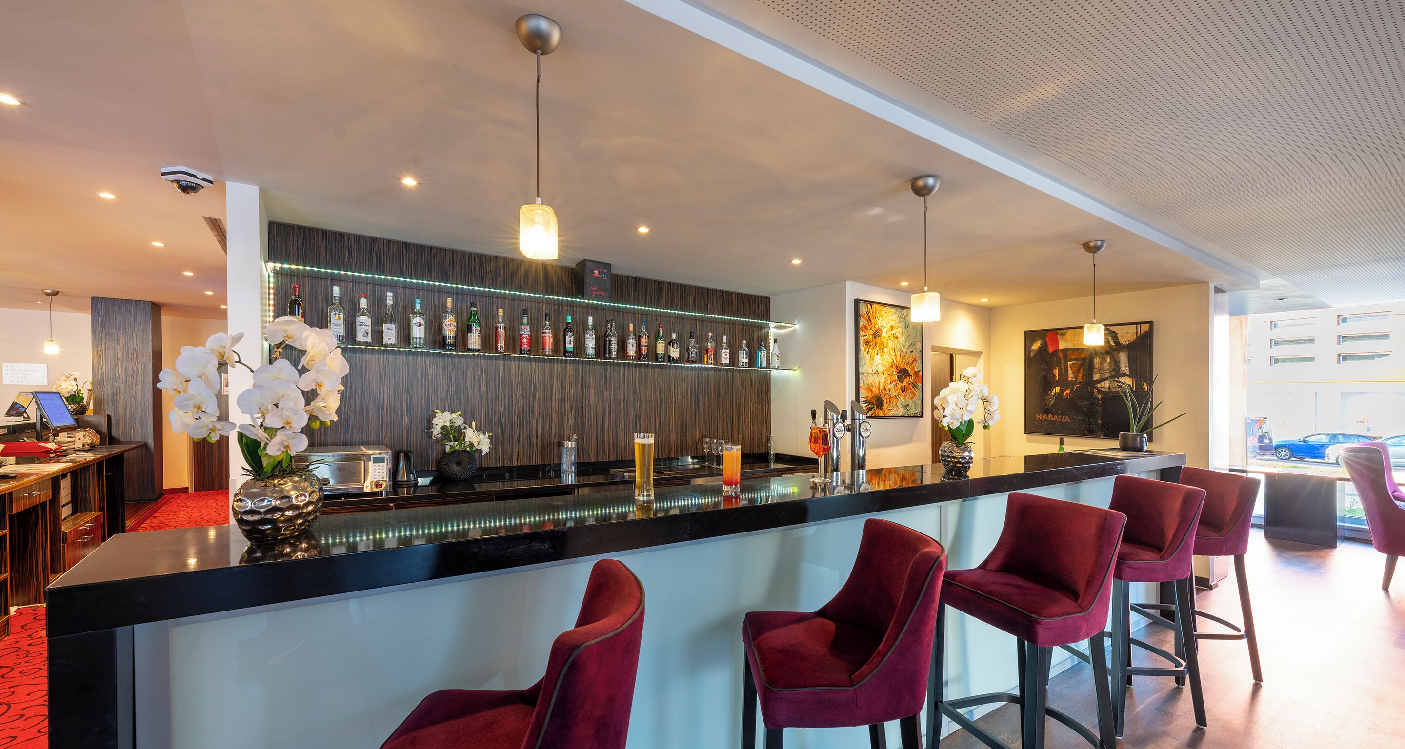 Bar (in der Unterkunft)