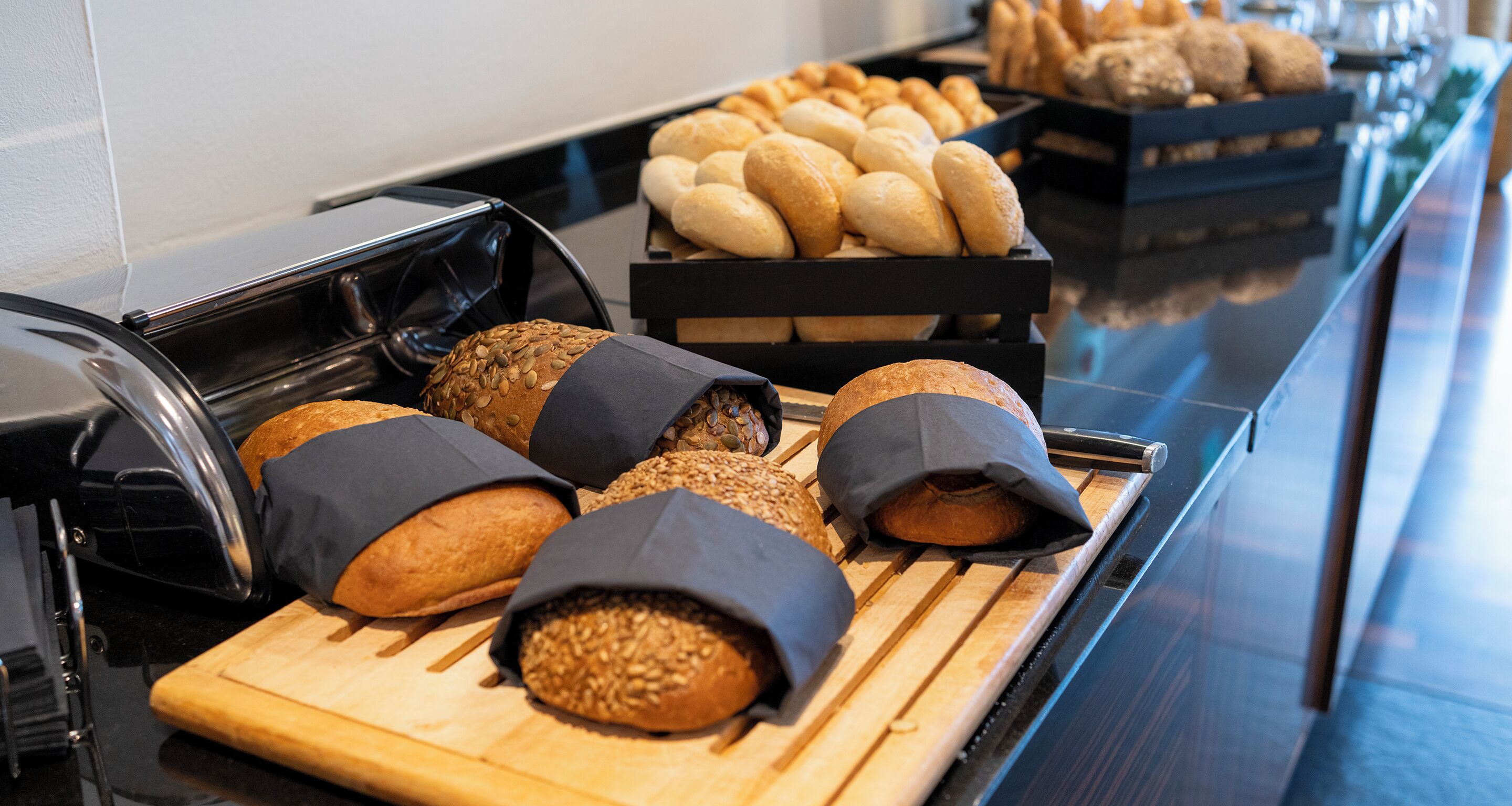 Morgenmadsbuffet hver dag (19.00 EUR pr. person)