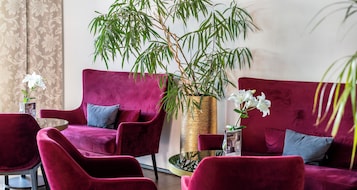 Sala de estar en el lobby