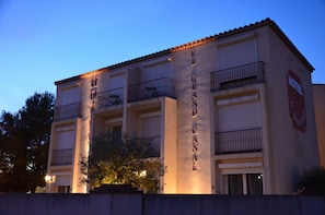 Front of property - evening/night