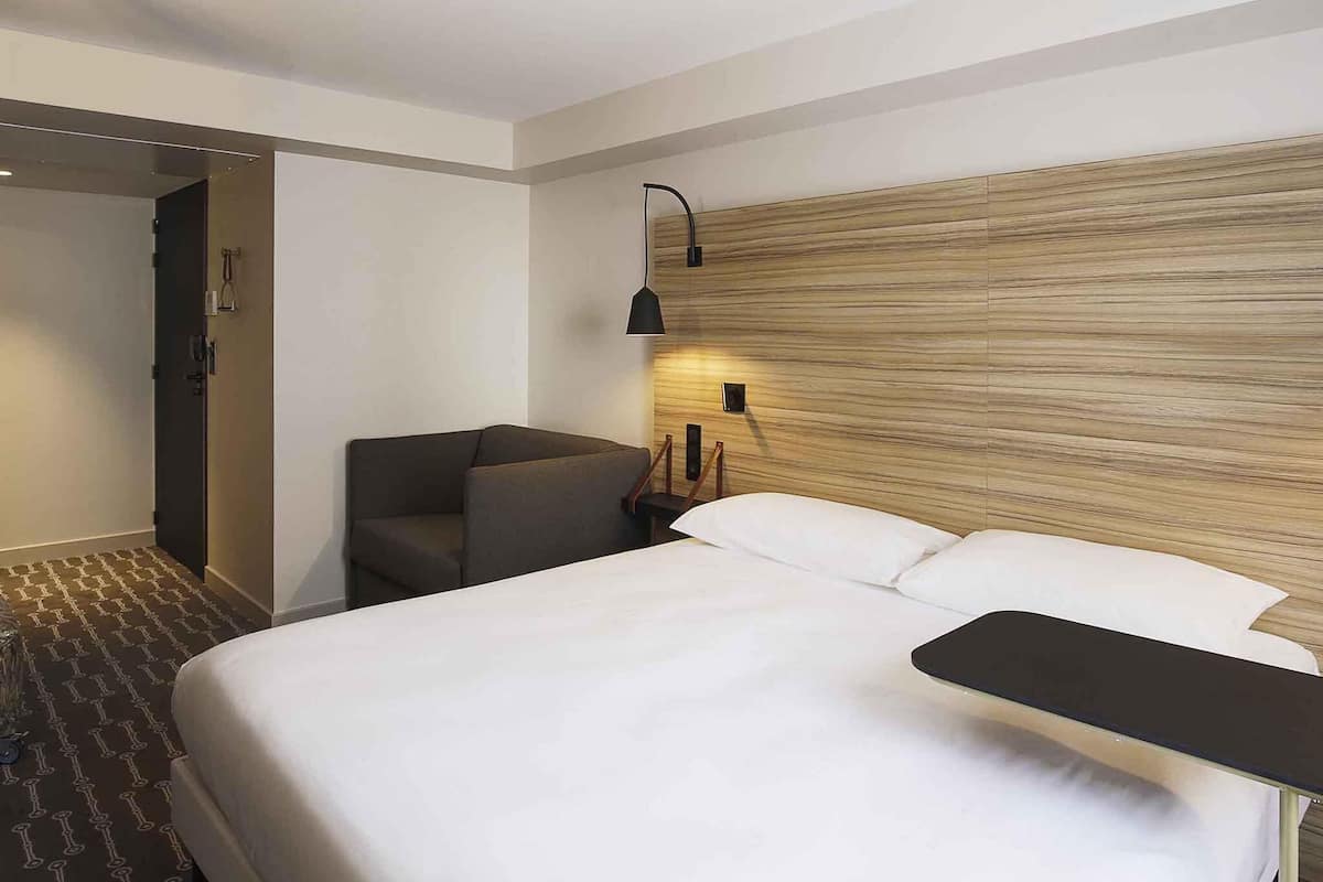 Habitación estándar, 1 cama matrimonial y sofá cama | Caja de seguridad en la habitación, escritorio y insonorización