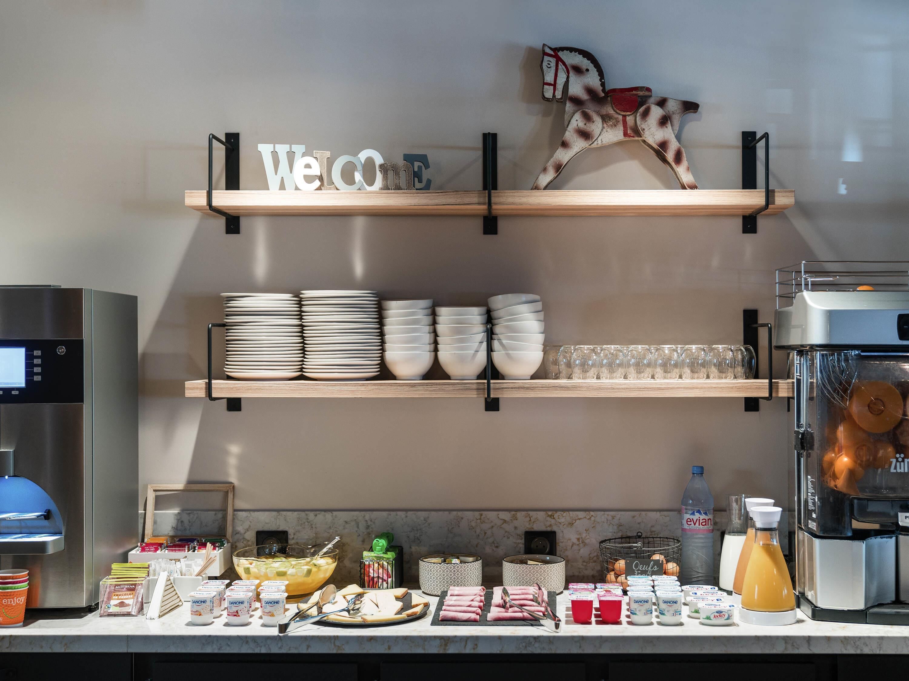 daily buffet breakfast (eur 12 per person)