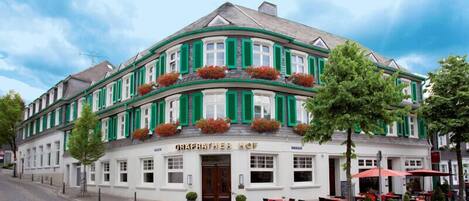 Fassade der Unterkunft