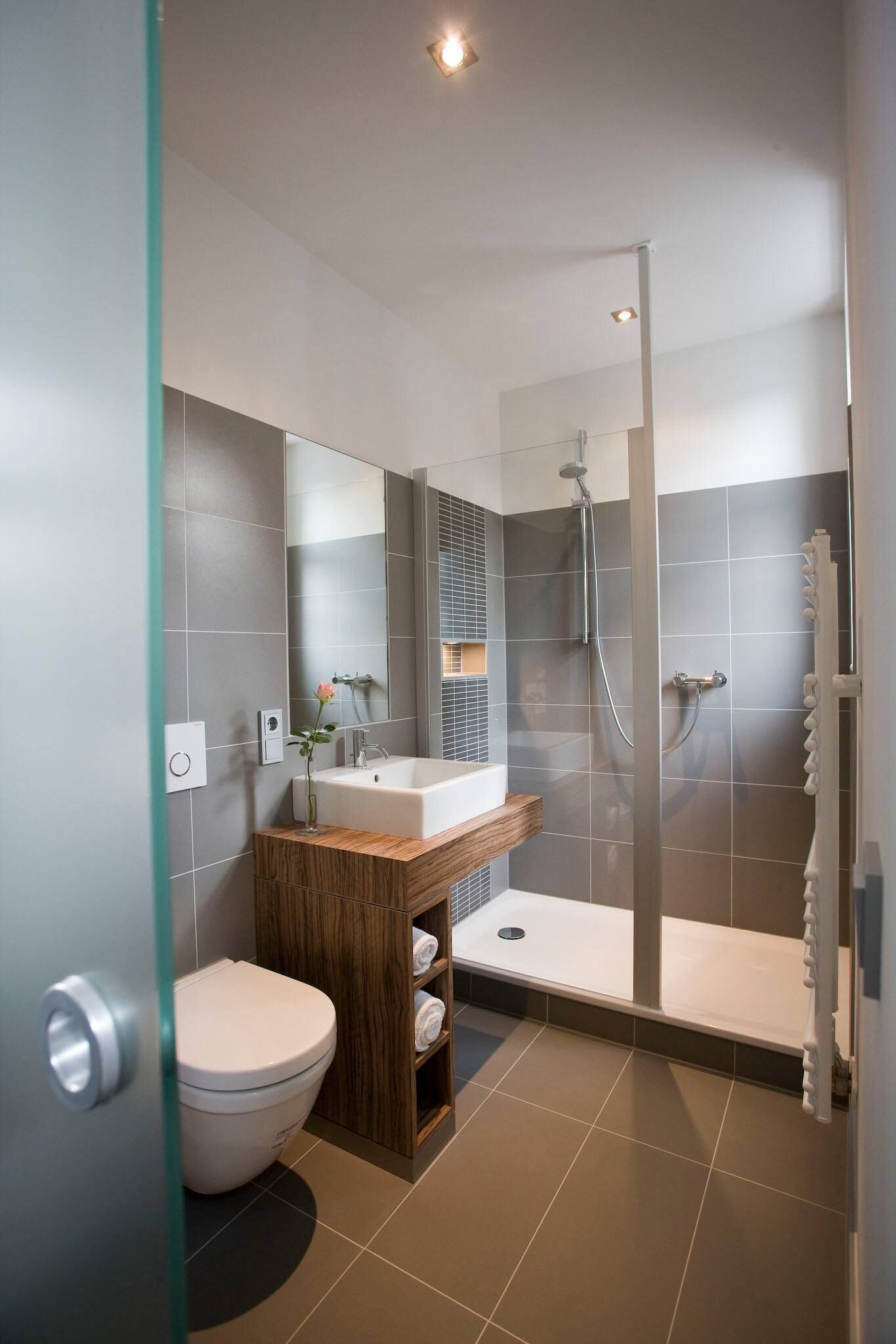 eco-friendly toiletries, hair dryer, slippers, towels