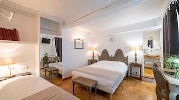 Triple Room | Individually furnished, desk, laptop workspace, blackout drapes