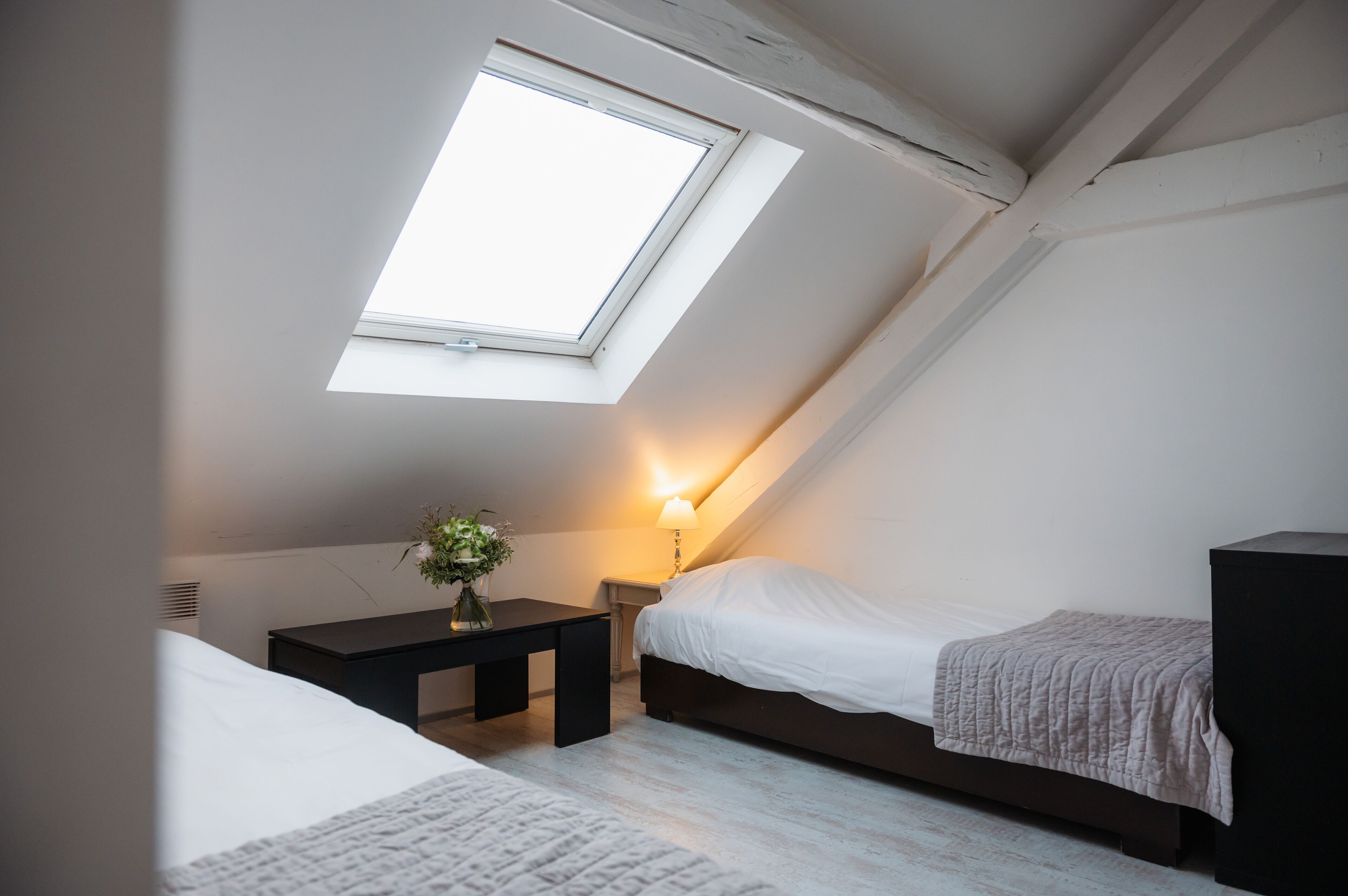 standard quadruple room | individually furnished, desk, laptop workspace, blackout curtains