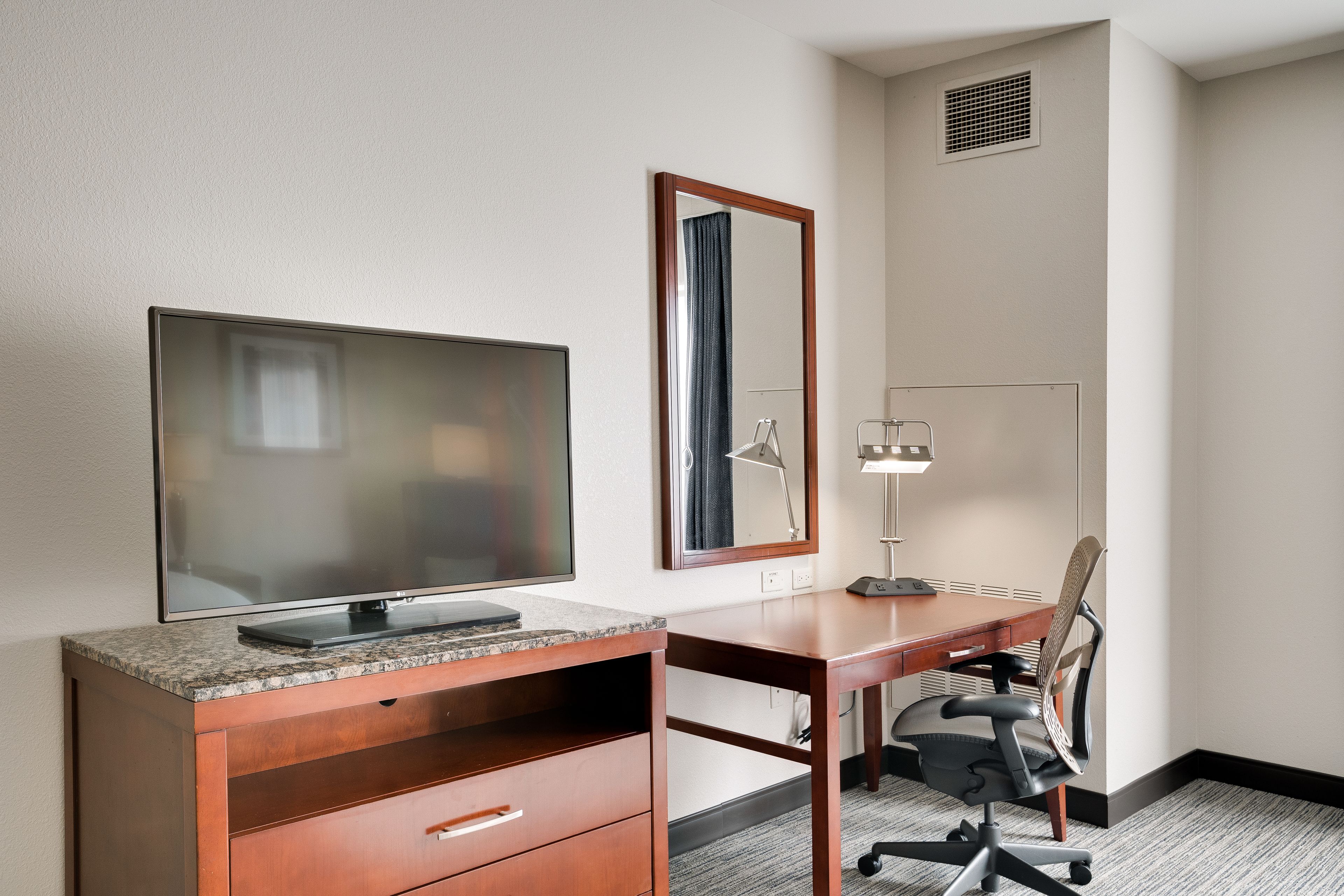 hypo-allergenic bedding, down duvets, pillow-top beds, blackout curtains