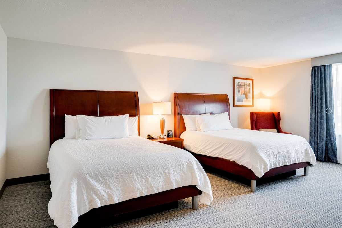 room, 2 queen beds, accessible, bathtub | hypo-allergenic bedding, down duvets, pillow-top beds, blackout curtains