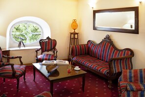 Sitteområde i lobbyen