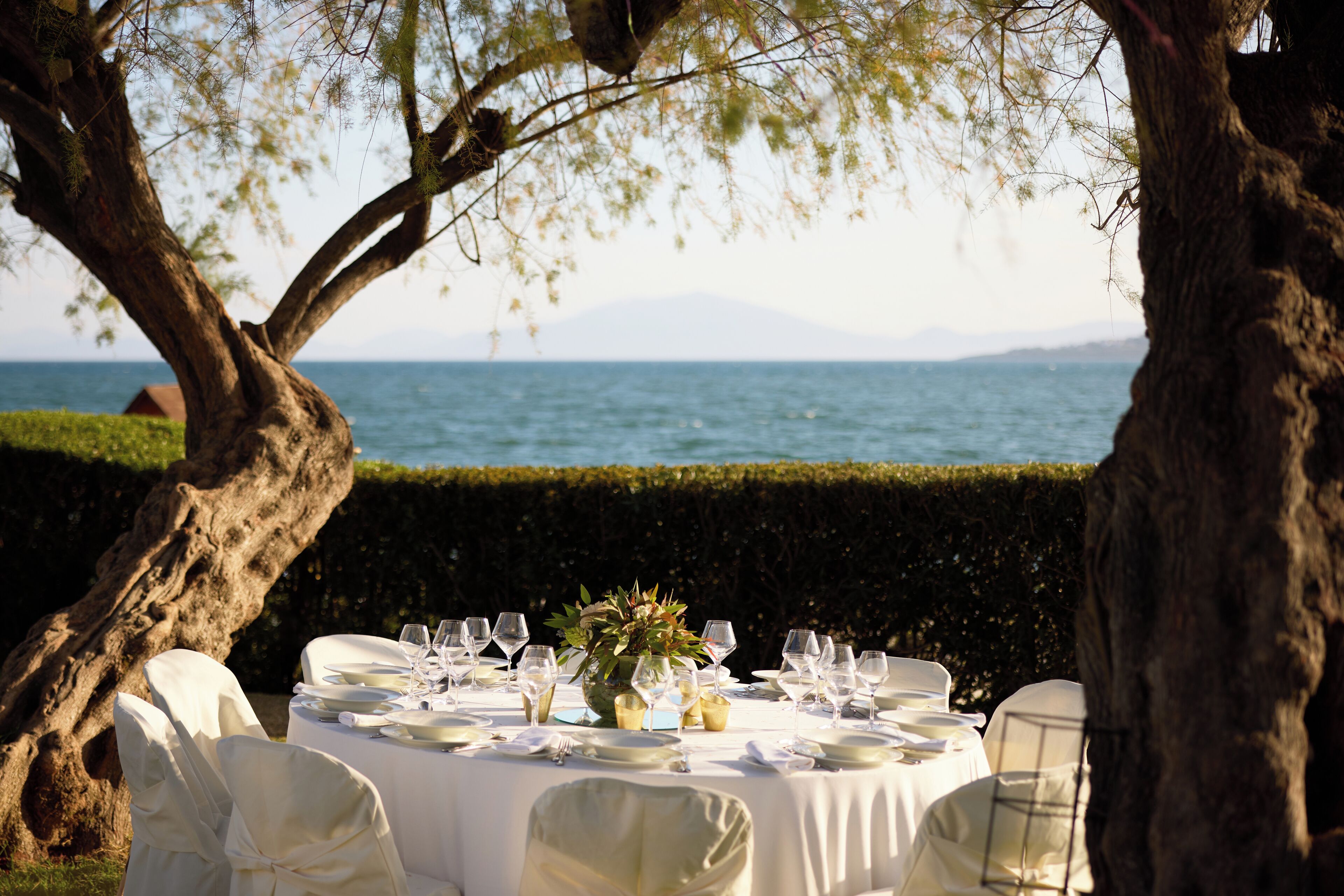 Utendørs bankettområde