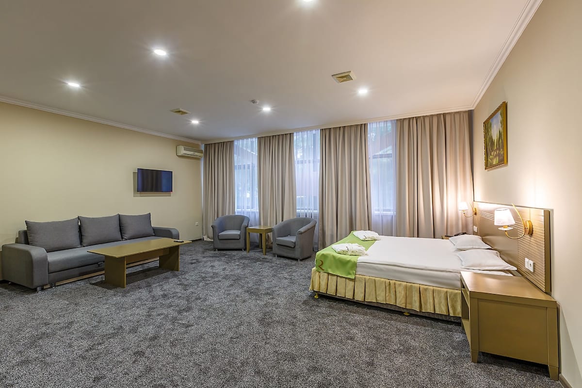 Basic Suite, 1 Double Bed with Sofa bed | 1 bedroom, premium bedding, in-room safe, desk