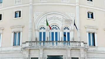 Facciata della struttura