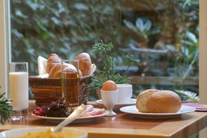 Gratis frukostbuffé varje dag