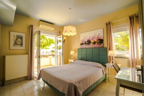 Superior Apartment, 2 Bedrooms, Sea View | In-room safe, iron/ironing board, free WiFi, bed sheets