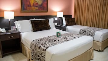 Triple Room | Premium bedding, minibar, in-room safe, individually decorated