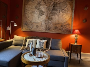 Family Suite, River View | Individually decorated, individually furnished, free WiFi, bed sheets - Strand Hotell (Norrköping)