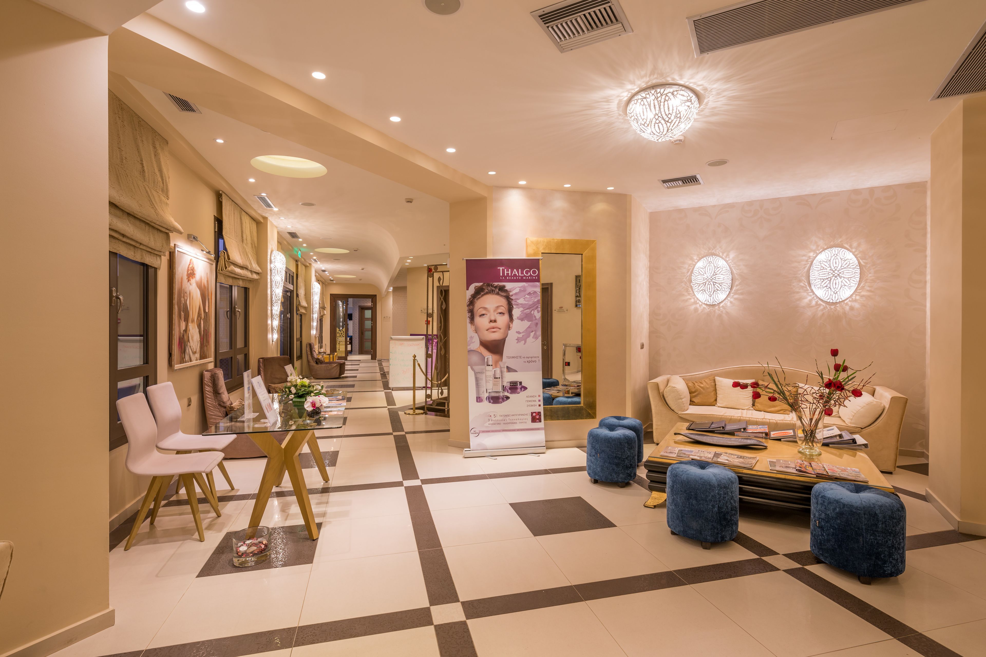 Lobby sitting area
