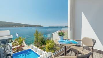 Udsigt fra balkon