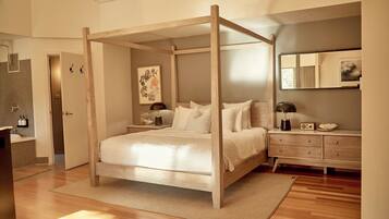 2 habitaciones, ropa de cama de alta calidad y colchones con pillow-top