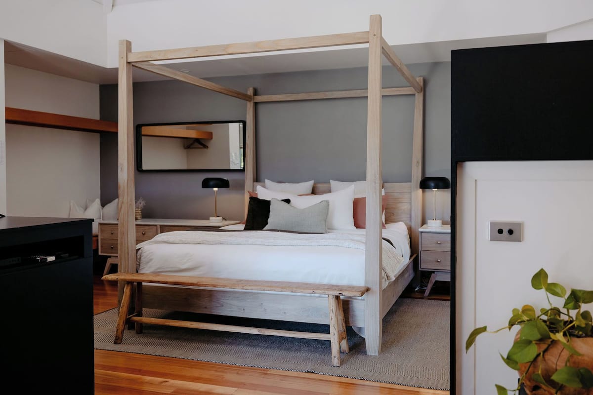 2 habitaciones, ropa de cama de alta calidad y colchones con pillow-top