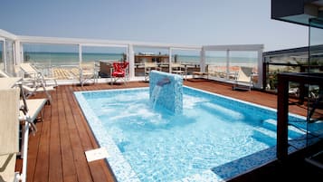 Uitzicht op strand/zee