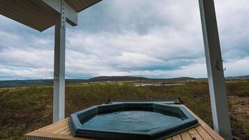 Tina de hidromasaje privada