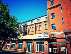 Façade de l’hébergement