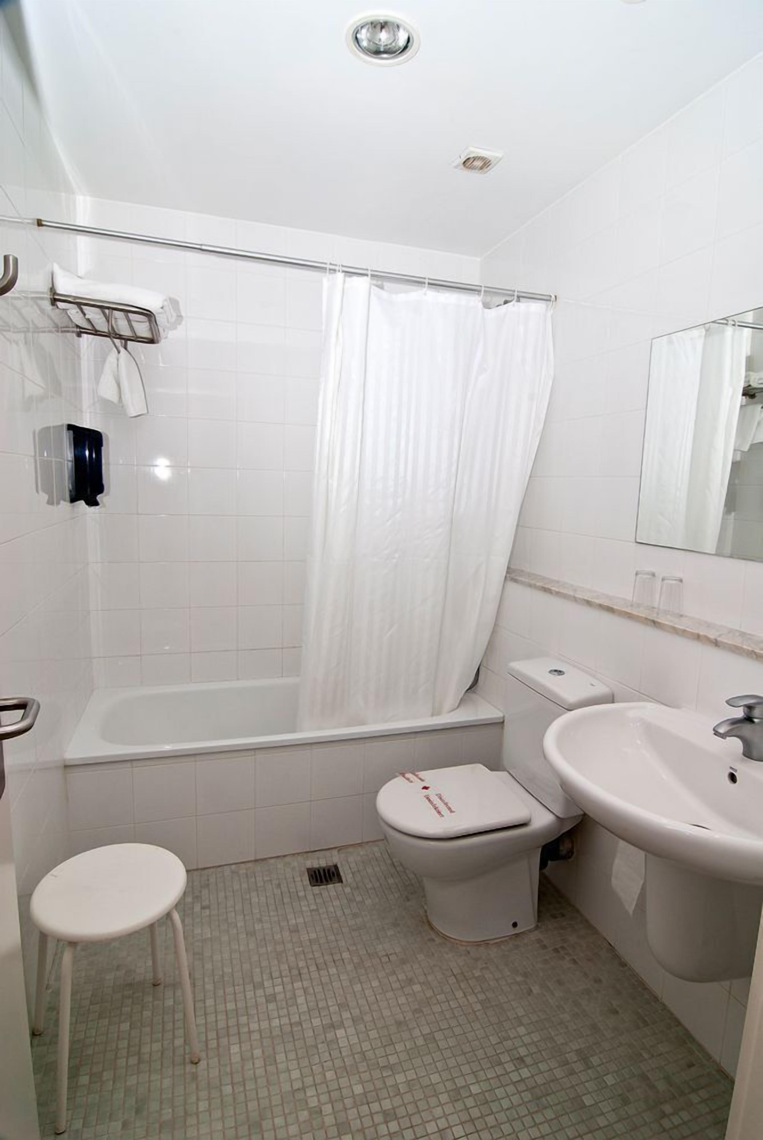 free toiletries, hair dryer, towels, soap