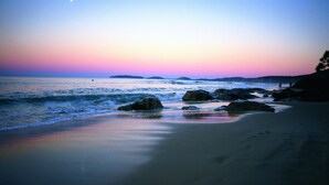 On the beach