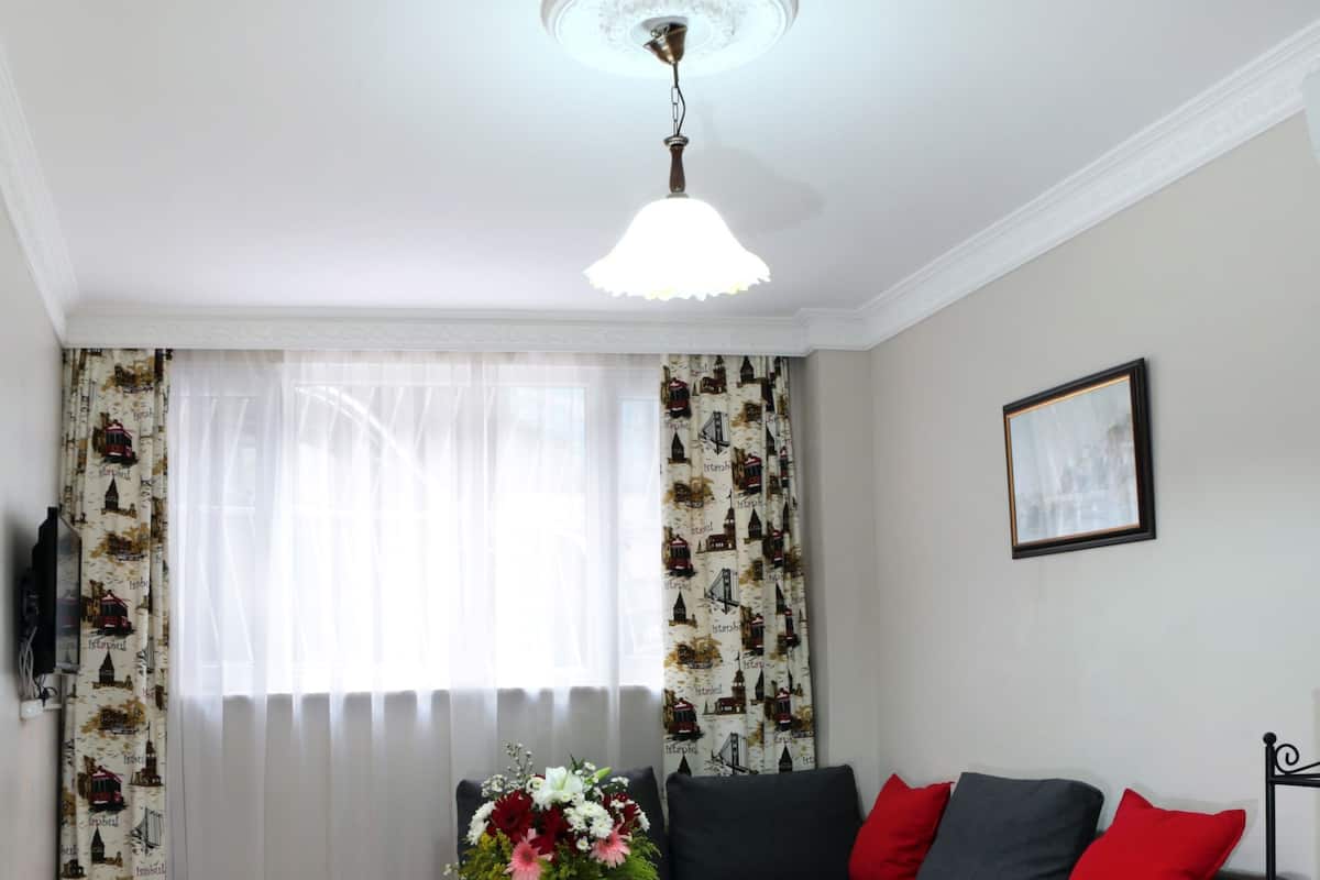 Apartment, 1 Bedroom (Semi Basement) | Living area
