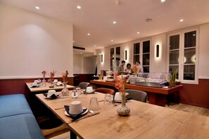 Morgenmadsbuffet hver dag mod et gebyr