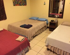 Triple Room | 特色装修、办公桌、熨斗/熨板、免费 WiFi