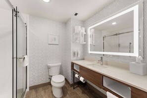 Regadera en el baño