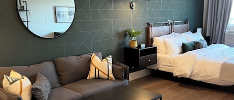 Deluxe Suite, 2 Bedrooms, Non Smoking | Premium bedding, in-room safe, desk, iron/ironing board