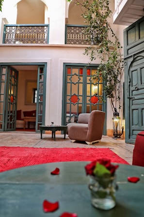 Sitzecke in der Lobby