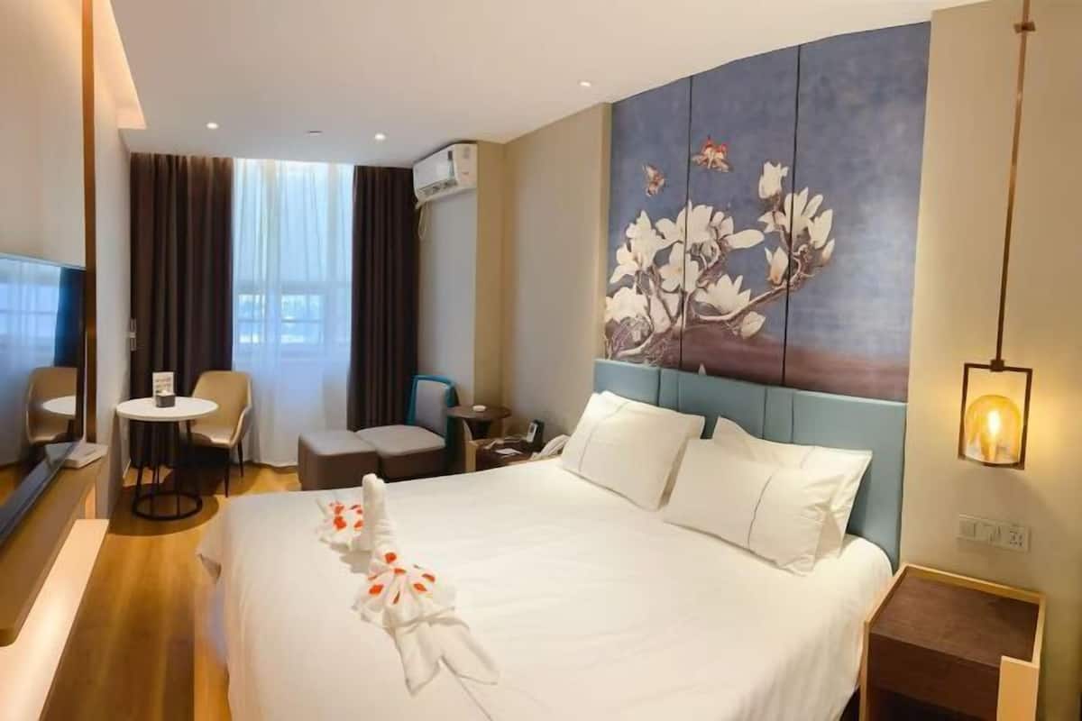 In-room safe, desk, blackout curtains, iron/ironing board