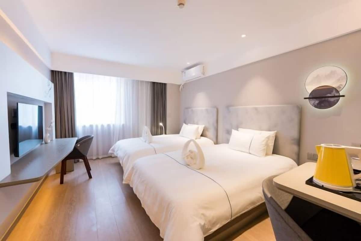 In-room safe, desk, blackout drapes, iron/ironing board