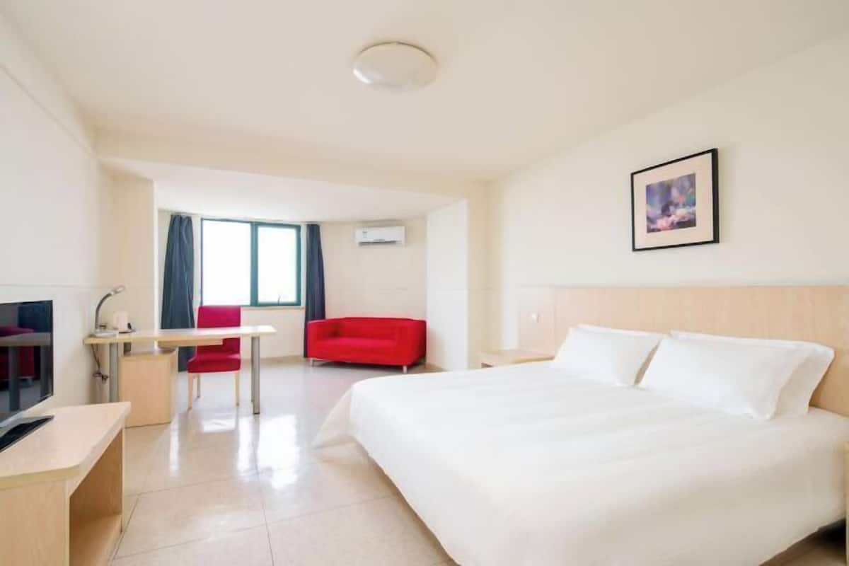 In-room safe, desk, blackout curtains, iron/ironing board