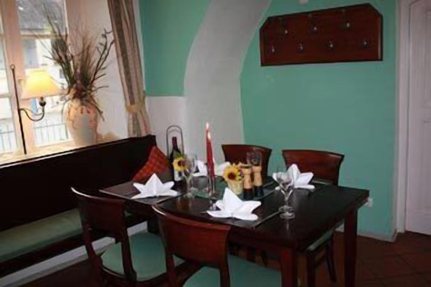 breakfast, dinner served; german cuisine, al fresco dining