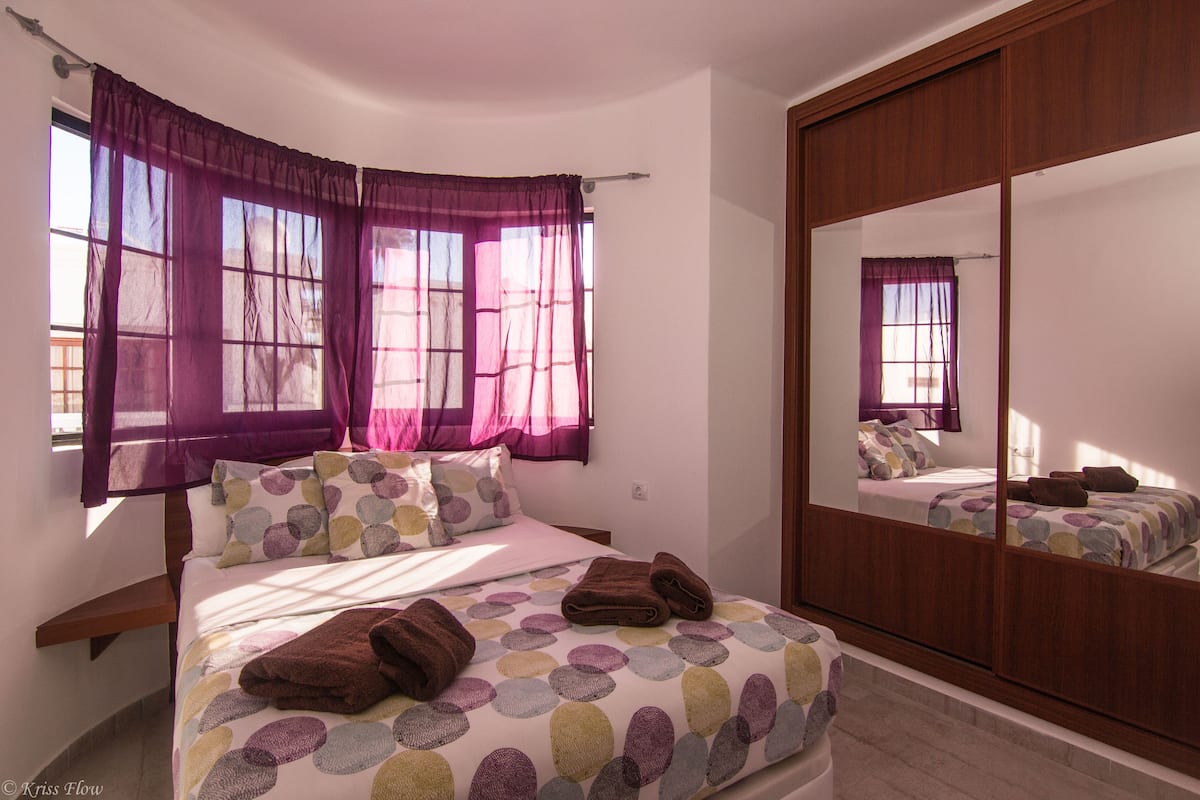 1 bedroom, blackout curtains, iron/ironing board, free wifi