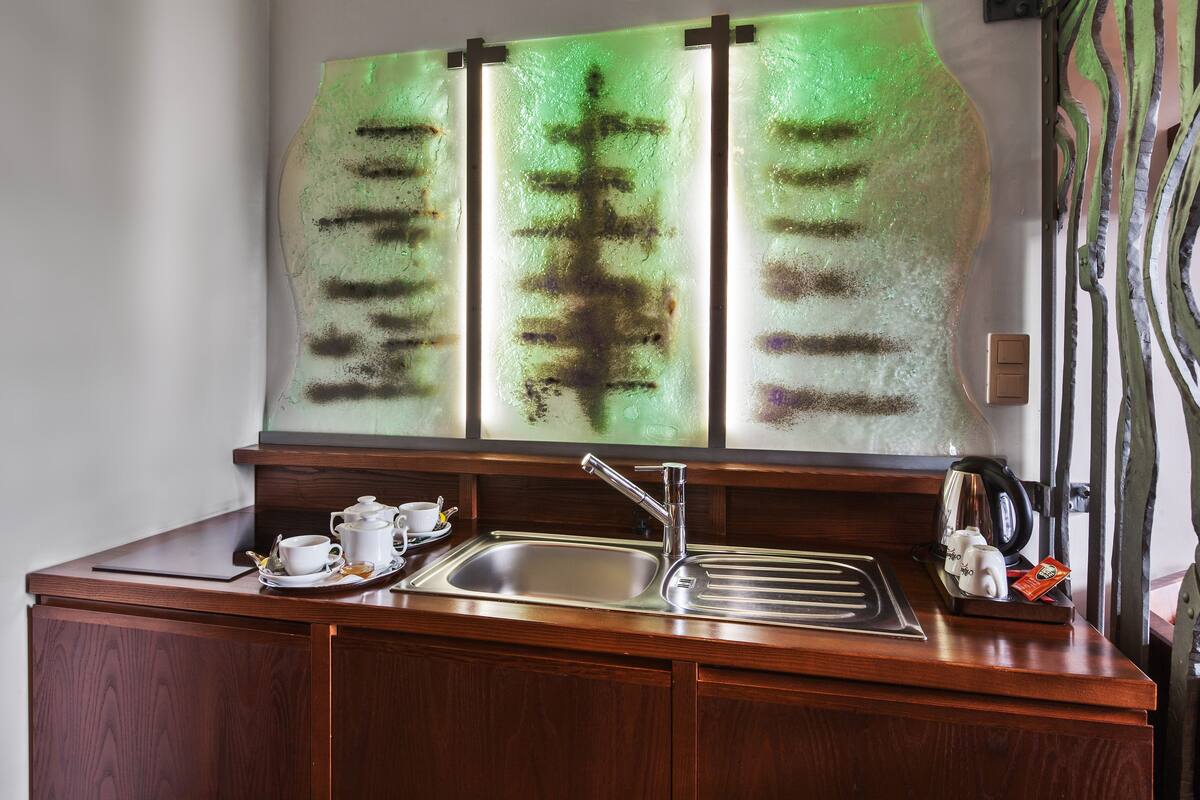 duplex suite | private kitchen