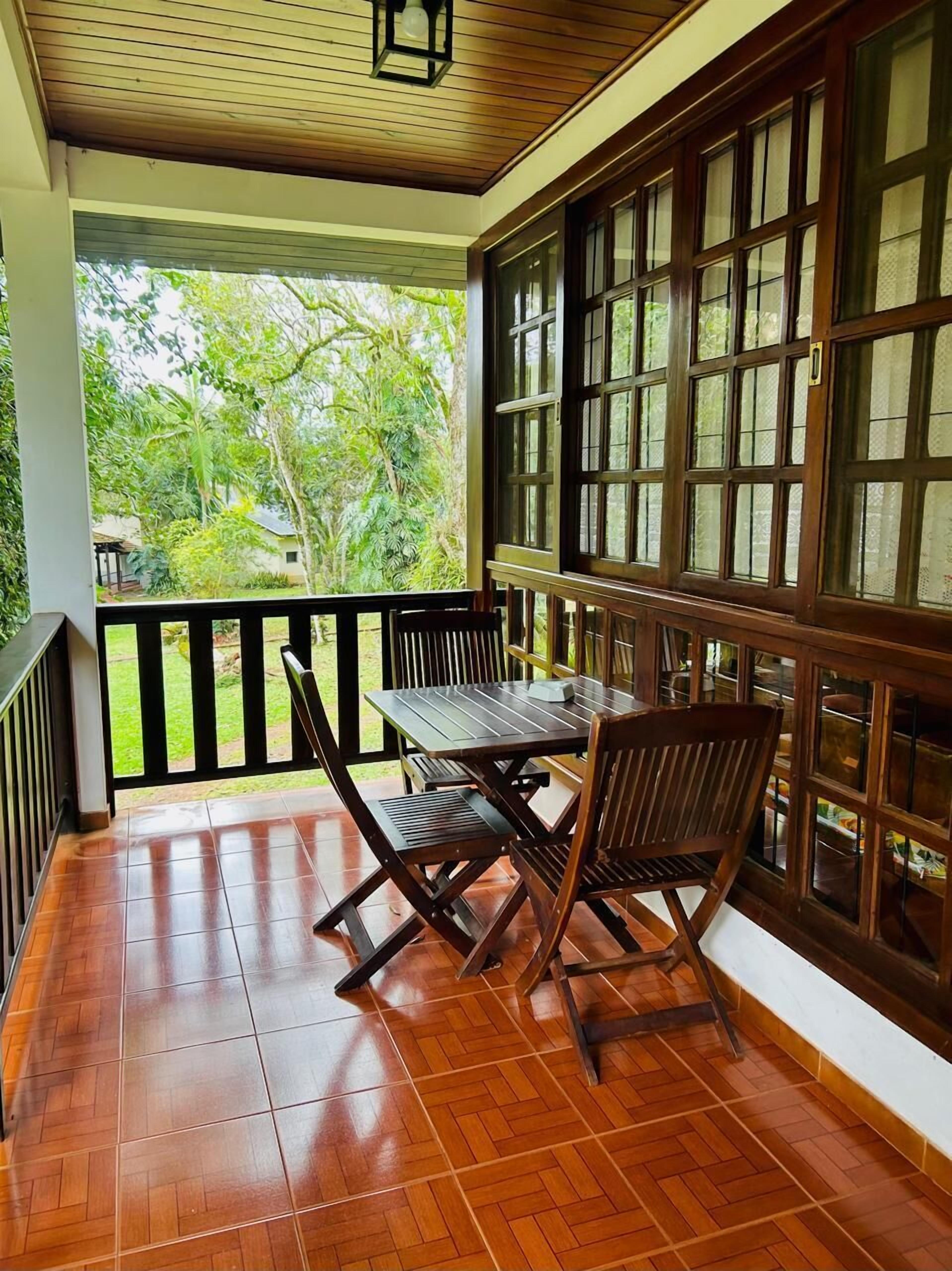 Executive huisje | Terras