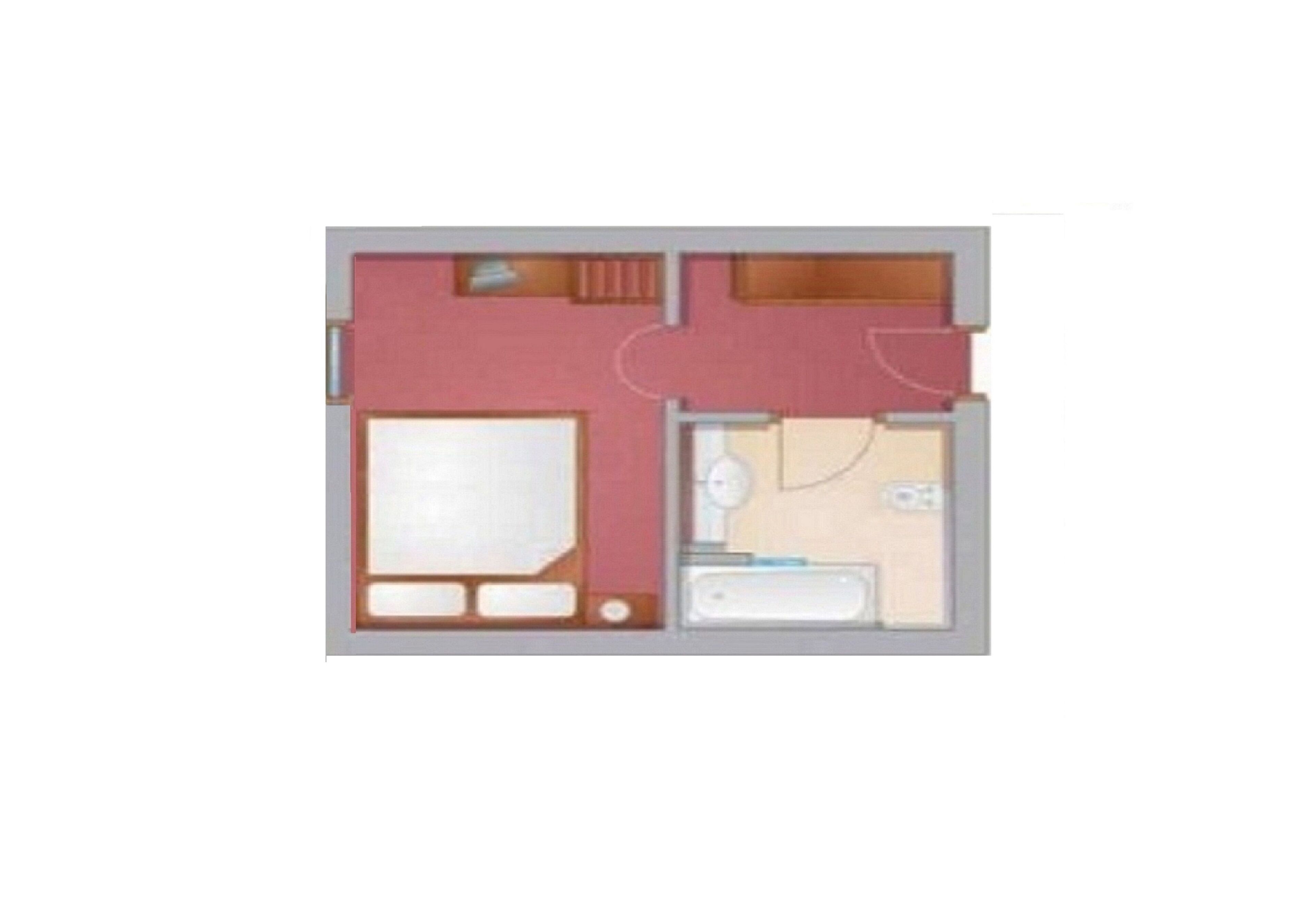 Dobbeltrom | Safe på rommet, lydisolert, strykejern/-brett og wi-fi (inkludert)