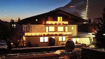 Front of property - evening/night