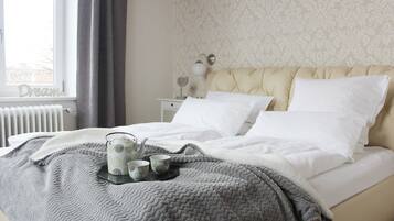 Allergikerbettwaren, Babybetten, kostenloses WLAN, Bettwäsche