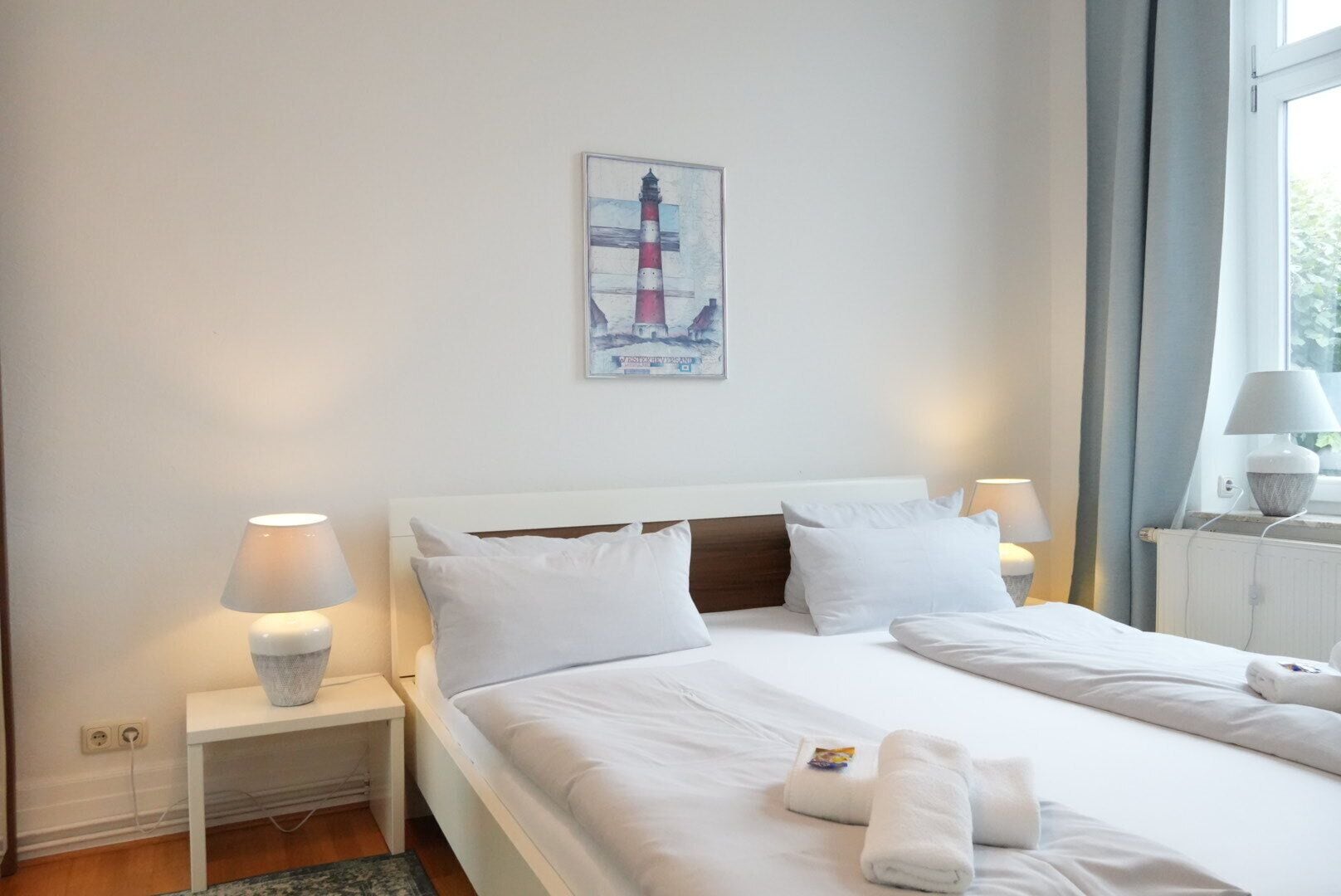 Apartment | Hypo-allergenic bedding, cribs/infant beds, free WiFi, bed sheets