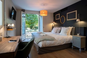 Literie de qualité supérieure, bureau, chambres insonorisées