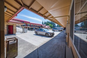 Free self-parking, free valet parking