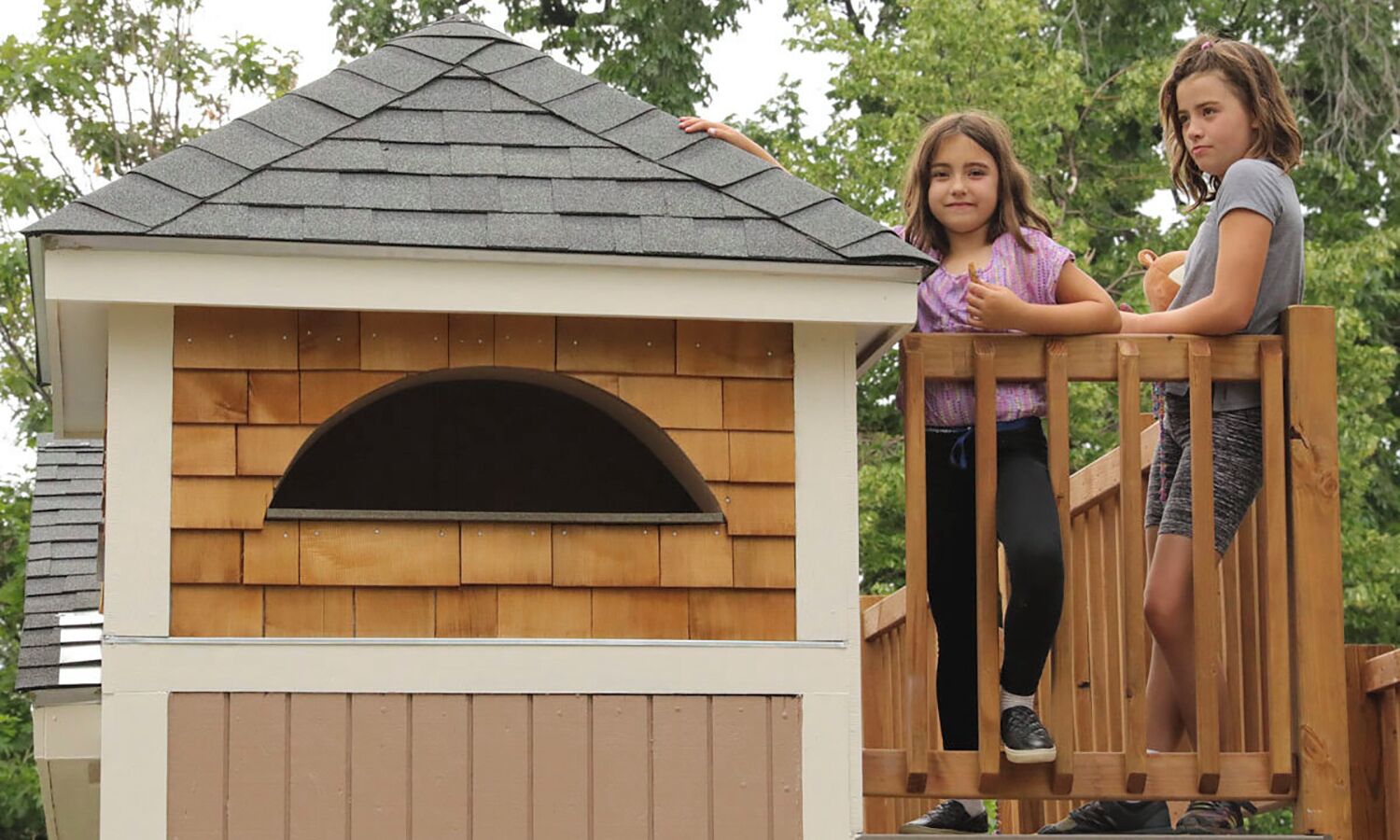 Zona de juegos infantil al aire libre