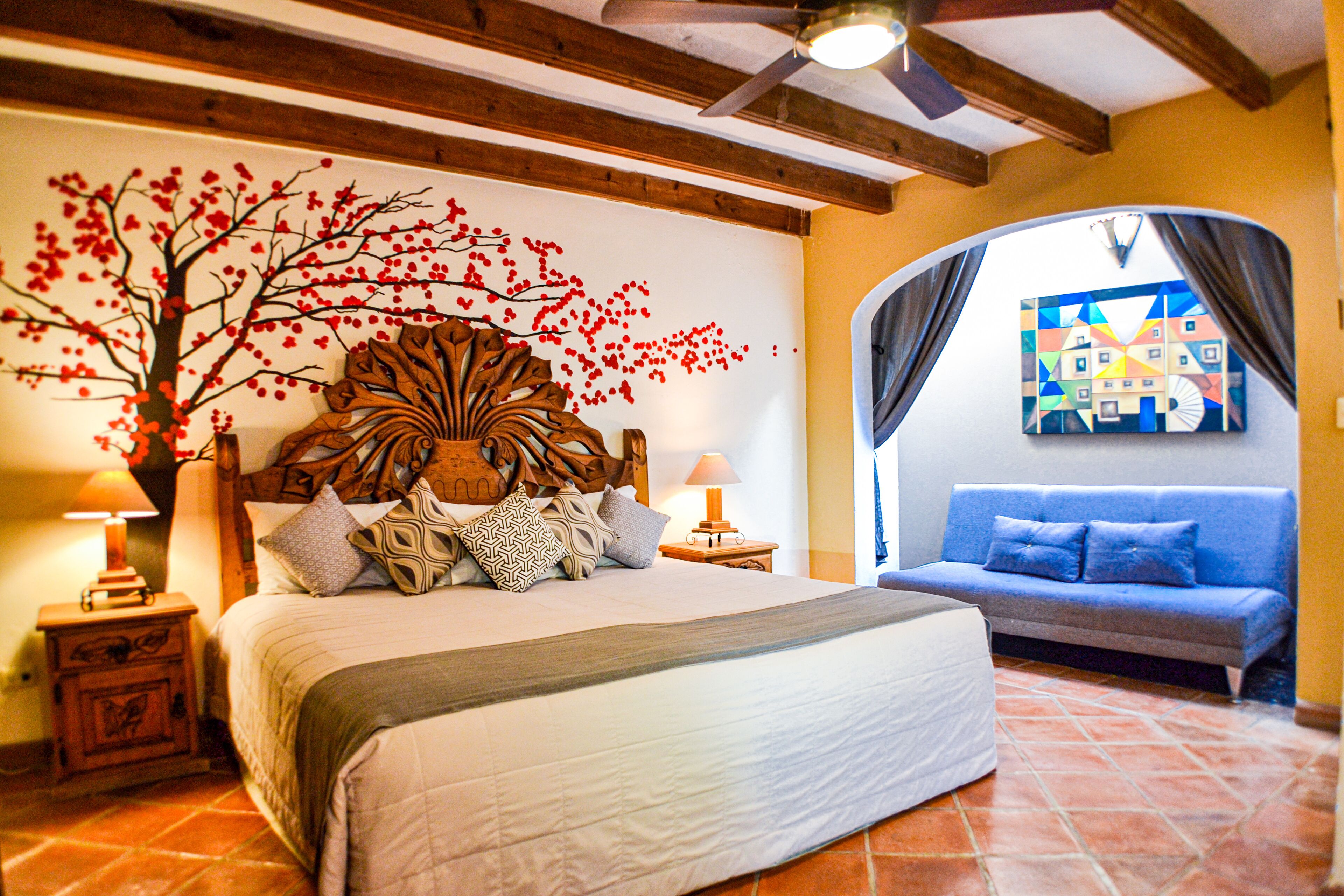 Junior suite, 1 tweepersoonsbed | Een strijkplank/strijkijzer, gratis wifi, beddengoed